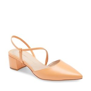 NEW Intentionally Blank Viv Slingback Pointed Pump